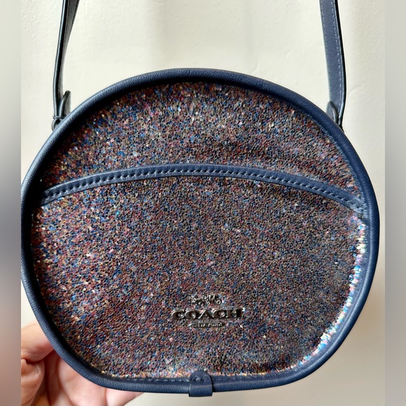 Brand New Coach Sparkly Crossbody WITH Matching Slim Card Holder - Picture 2 of 14